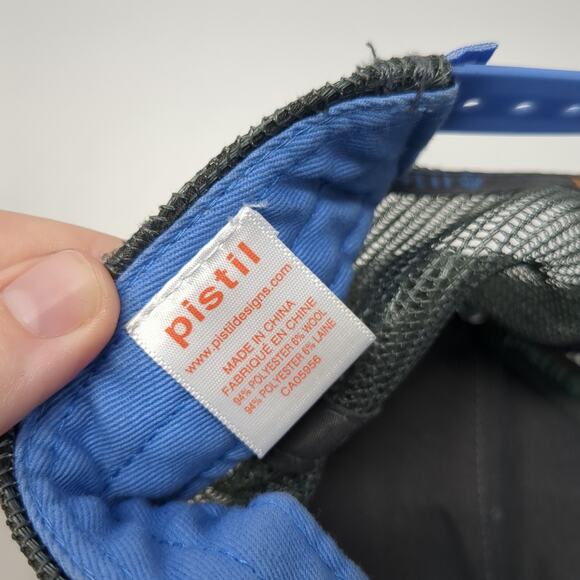 Pistil Snapback Mesh Back Trucker Hat Multi One Size Colorblock Mesh Back - Picture 9 of 9